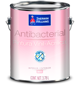 PINTURA VINÍLICA ANTIBACTERIAL